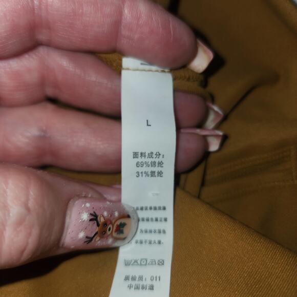 Juv Leggings Womens L athleisure active workout gym yoga Activewear pilates - Picture 4 of 6